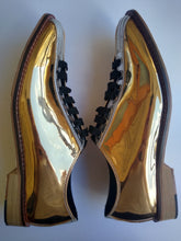 Ladies 11 Gents 10 US | 9 UK | 43 EU Two-Tone Silver and Gold Bowling Shoes (SAMP10)